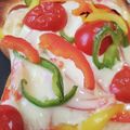 ぱにぱる's cooksnap of when they made ♡【簡単】食パンピザ♥.