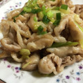 chocoraママ's cooksnap of when they made 豚肉とネギのとろ～りポン酢炒め.