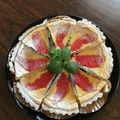 yuttiy's cooksnap of when they made グレープフルーツのタルト・フロマージュ.