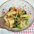 在宅勤務のおじさん's cooksnap of when they made 水菜と薄揚げの胡麻和え☆.