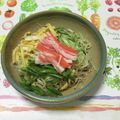 おはなすき's cooksnap of when they made カニかまで冷やし中華.