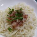 ★☆あっこ★☆'s cooksnap of when they made 豚肉梅おろしうどん。暑い日にさっぱり！.