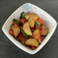 プリヲ's cooksnap of when they made 簡単ヘルシー！ズッキーニとトマト炒め！.