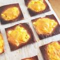 ぱぴぷゆい's cooksnap of when they made 簡単♪ワンタンの皮でしらすチーズ焼き.