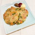 RIEK♡K♡'s cooksnap of when they made 豆腐だけでもう１品＊もちもちお焼き.