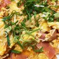 ○☆神楽☆○'s cooksnap of when they made えのきとベーコンの卵とじ炒め.
