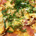 ○☆神楽☆○'s cooksnap of when they made えのきとベーコンの卵とじ炒め.
