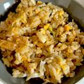 IMKI's cooksnap of when they made 炊き込みご飯がチャーハンに！リメイク料理.