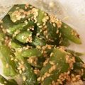 ふぁんころ's cooksnap of when they made つるむらさきのゴマみそ和え.