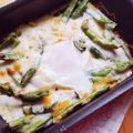かわゆう1211's cooksnap of when they made いんげんの卵チーズパン粉焼き.