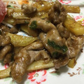 れもんねこねこ's cooksnap of when they made 豚肉とじゃがいもとニラのオイスター炒め.
