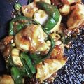 ♬あじさいのレシピ♬'s cooksnap of when they made 夏バテ！鶏むね肉×ししとう！梅照り焼き♪.