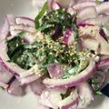 ベティ３'s cooksnap of when they made 野菜カースト上位の紫玉葱と大葉のサラダ.