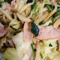 パピヨンさん's cooksnap of when they made ♡キャベツとほうれん草の春色炒め♡.