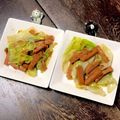 s06007's cooksnap of when they made 簡単☆スパムレタス炒め☆.
