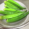 ☆はあ☆'s cooksnap of when they made 簡単オクラのゆで方と便利冷凍保存方法☆.
