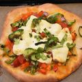 ららこーら's cooksnap of when they made 手作り夏野菜ピザ(ソフト生地).
