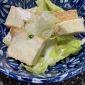 ぽんこつ３９'s cooksnap of when they made レンジで簡単～ 厚揚げとキャベツで回鍋肉.