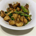 みっちーUSA's cooksnap of when they made 鶏肉とほうれん草のガリバタ炒め.