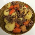 タチオʕ•ᴥ•ʔ's cooksnap of when they made 関西風な肉じゃが.