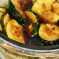 とん子♪'s cooksnap of when they made 簡単★作り置きにも！ズッキーニの焼き浸し.