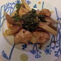 しらたまこむぎ's cooksnap of when they made 鶏肉とミョウガの味噌炒め.