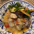 MubaMuba's cooksnap of when they made 夏に！豚バラ肉となすの夏野菜スープカレー.