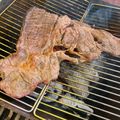 速めのパブロ's cooksnap of when they made キャンプ飯、BBQでステーキ.