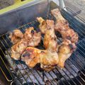 たけうちーの's cooksnap of when they made キャンプ飯　鳥ももステーキ　ハーブレモン.