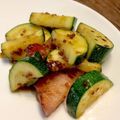 ばたみそーぱん☆'s cooksnap of when they made ズッキーニのハニーマスタード炒め.