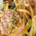 ぴあのちゃん95's cooksnap of when they made 冷凍うどんでかんたん！ソース焼きうどん.