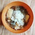 neko＊and…'s cooksnap of when they made ヘルシー★お手軽【もずくとアゲの味噌汁】.