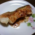 amei's cooksnap of when they made 簡単❤ タラの焦がしバター醤油ソテー❤.