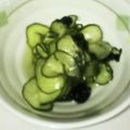 クック0MDDWW☆'s cooksnap of when they made わかめときゅうりの酢の物.