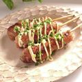 とのチャマ's cooksnap of when they made 簡単♡肉巻きスティックおにぎり.