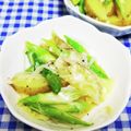ととろ＆めい's cooksnap of when they made ポテトとアスパラのチーズ炒め.