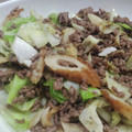 イミテーション幻庵's cooksnap of when they made 簡単！キャベツとちくわとひき肉の甘辛炒め.