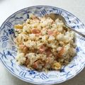 モモキト's cooksnap of when they made ペペロンチャーハン✿しそ風味♡.