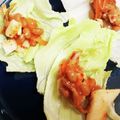 ブランシュkuu's cooksnap of when they made ダイエット中の簡単おつまみ♪納豆＆レタス.