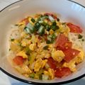 wooperk's cooksnap of when they made 卵トマトうどん.