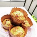 ふくまめふくこ's cooksnap of when they made バナナチョコチップシリアルマフィン☆.