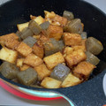 まっくす☆まま's cooksnap of when they made ＊こんにゃくと厚揚げ豆腐の味噌煮込み風＊.