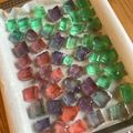 しばうらこ's cooksnap of when they made 簡単琥珀糖♡ 宝石みたいで綺麗✩.*˚.