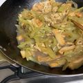 札幌の母's cooksnap of when they made ふきとさつま揚げの炒め煮.