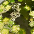 りくゆなママ's cooksnap of when they made 白だしでわかめオクラスープ.