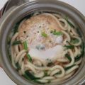tamago大好き's cooksnap of when they made めんつゆと土鍋を使った基本の鍋焼きうどん.