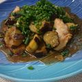 ティモ333's cooksnap of when they made ■鶏肉と茄子のうめ照り焼き■.