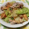 sakurakila's cooksnap of when they made 台湾家庭料理*冷豚とキムチの和え物.