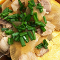 やえまりも's cooksnap of when they made 時短豚バラ大根の焼き厚揚げ乗せアレンジ.