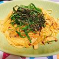 tonmyee's cooksnap of when they made 和風きのこスパゲッティ.